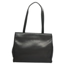 Salvatore Ferragamo Vala Tote Bag Leather Navy Gold Auth BA3020-3