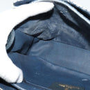 GUCCI GG Supreme Sherry Line Shoulder Bag PVC Navy Gold 904 02 084 Auth BA3022-21