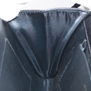 GUCCI Shoulder Bag Velor Black Gold Auth BA3030-19