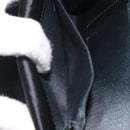 GUCCI Shoulder Bag Velor Black Gold Auth BA3030-20