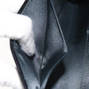 GUCCI Shoulder Bag Velor Black Gold Auth BA3030-21