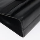 Salvatore Ferragamo Vala Shoulder Bag Leather Black Gold Auth BA3031-14