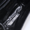 Salvatore Ferragamo Vala Shoulder Bag Leather Black Gold Auth BA3031-11
