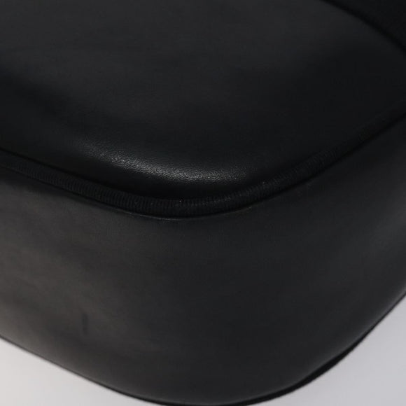 Salvatore Ferragamo Vala Shoulder Bag Leather Navy Gold Auth BA3032