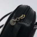 Salvatore Ferragamo Vala Shoulder Bag Leather Navy Gold Auth BA3032-10