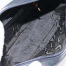 Salvatore Ferragamo Vala Shoulder Bag Leather Navy Gold Auth BA3032-11