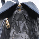 Salvatore Ferragamo Vala Shoulder Bag Leather Navy Gold Auth BA3032-19