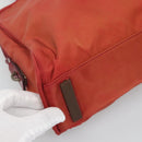 PRADA Hand Bag Nylon Red Auth BA3040-15