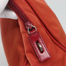 PRADA Hand Bag Nylon Red Auth BA3040-9