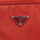 PRADA Hand Bag Nylon Red Auth BA3040-18