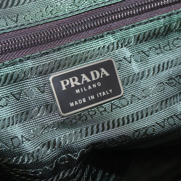 PRADA Hand Bag Nylon Red Auth BA3040