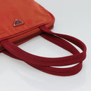 PRADA Hand Bag Nylon Red Auth BA3040-7
