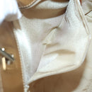 GUCCI GG Canvas Tote Bag Light Blue Gold 002 1099 Auth BA3043-18