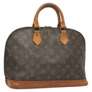 LOUIS VUITTON Monogram Alma Hand Bag M51130 LV Auth BA3049-1