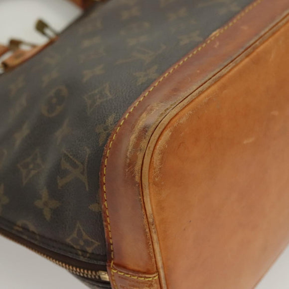 LOUIS VUITTON Monogram Alma Hand Bag M51130 LV Auth BA3049