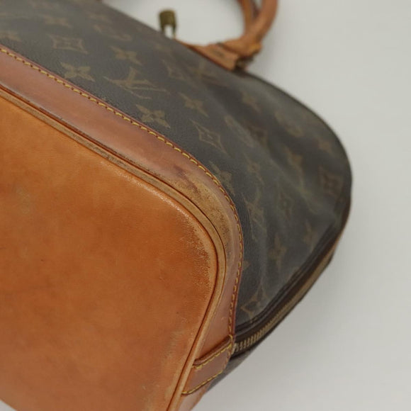 LOUIS VUITTON Monogram Alma Hand Bag M51130 LV Auth BA3049
