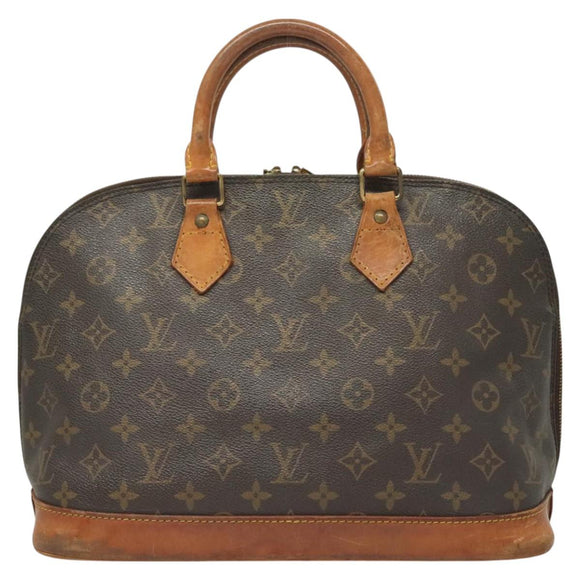 LOUIS VUITTON Monogram Alma Hand Bag M51130 LV Auth BA3049