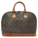 LOUIS VUITTON Monogram Alma Hand Bag M51130 LV Auth BA3049-2