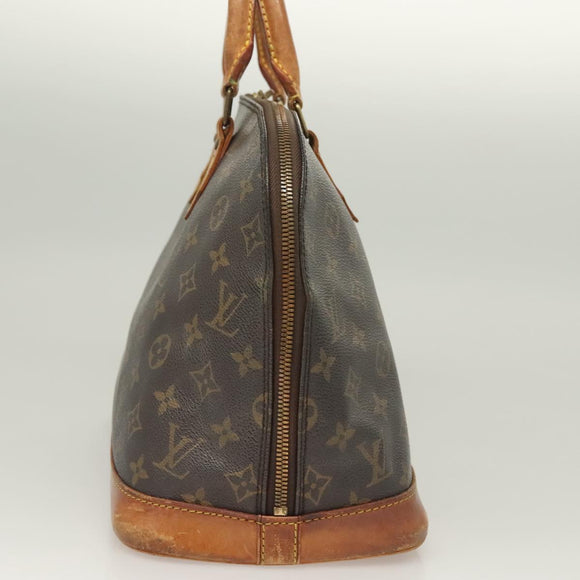 LOUIS VUITTON Monogram Alma Hand Bag M51130 LV Auth BA3049