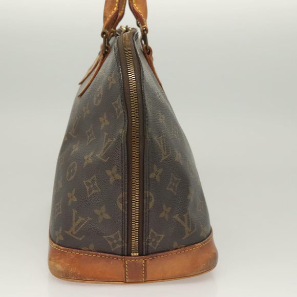 LOUIS VUITTON Monogram Alma Hand Bag M51130 LV Auth BA3049