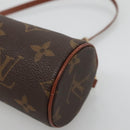 LOUIS VUITTON Monogram Papillon Pouch LV Auth BA3070-8