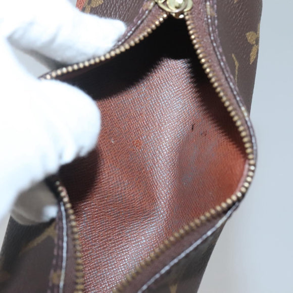 LOUIS VUITTON Monogram Papillon Pouch LV Auth BA3070