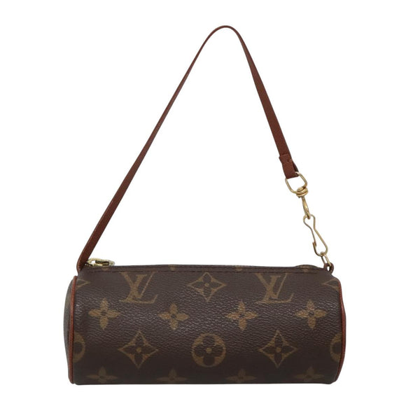 LOUIS VUITTON Monogram Papillon Pouch LV Auth BA3070