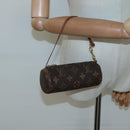 LOUIS VUITTON Monogram Papillon Pouch LV Auth BA3070-20