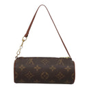 LOUIS VUITTON Monogram Papillon Pouch LV Auth BA3070-2