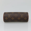 LOUIS VUITTON Monogram Papillon Pouch LV Auth BA3070-5