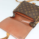 LOUIS VUITTON Monogram Cartouchiere MM Shoulder Bag M51253 LV Auth BA3075-18