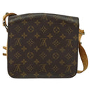 LOUIS VUITTON Monogram Cartouchiere MM Shoulder Bag M51253 LV Auth BA3075-2