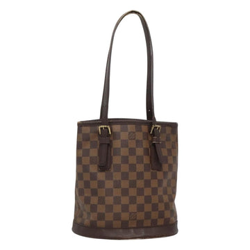 LOUIS VUITTON Damier Ebene Marais Shoulder Bag N42240 LV Auth BA310