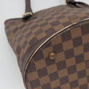 LOUIS VUITTON Damier Ebene Marais Shoulder Bag N42240 LV Auth BA310-8