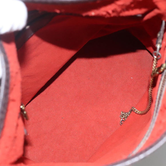 LOUIS VUITTON Damier Ebene Marais Shoulder Bag N42240 LV Auth BA310