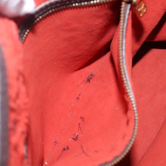 LOUIS VUITTON Damier Ebene Marais Shoulder Bag N42240 LV Auth BA310