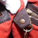 LOUIS VUITTON Damier Ebene Marais Shoulder Bag N42240 LV Auth BA310-12