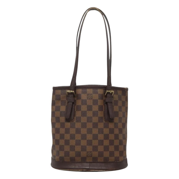 LOUIS VUITTON Damier Ebene Marais Shoulder Bag N42240 LV Auth BA310