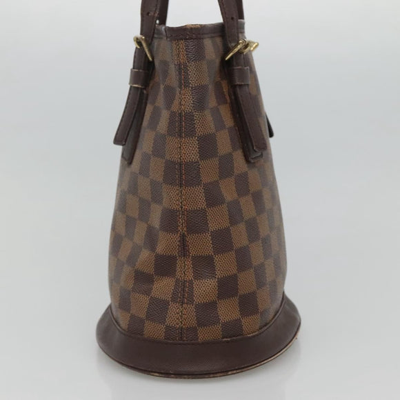 LOUIS VUITTON Damier Ebene Marais Shoulder Bag N42240 LV Auth BA310