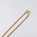 CHANEL Matelasse Necklace metal Gold CC Auth BA3100-10