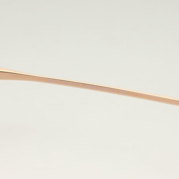 BVLGARI Sunglasses metal Brown Auth BA3102