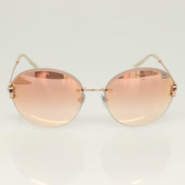 BVLGARI Sunglasses metal Brown Auth BA3102 - 0