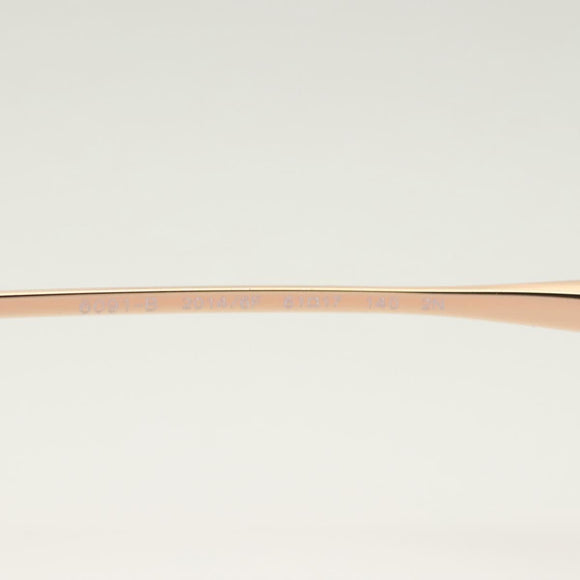 BVLGARI Sunglasses metal Brown Auth BA3102