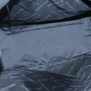 Salvatore Ferragamo Gancini Tote Bag Canvas Black Silver Auth BA3107-15