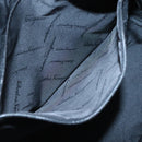 Salvatore Ferragamo Gancini Tote Bag Canvas Black Silver Auth BA3107-18