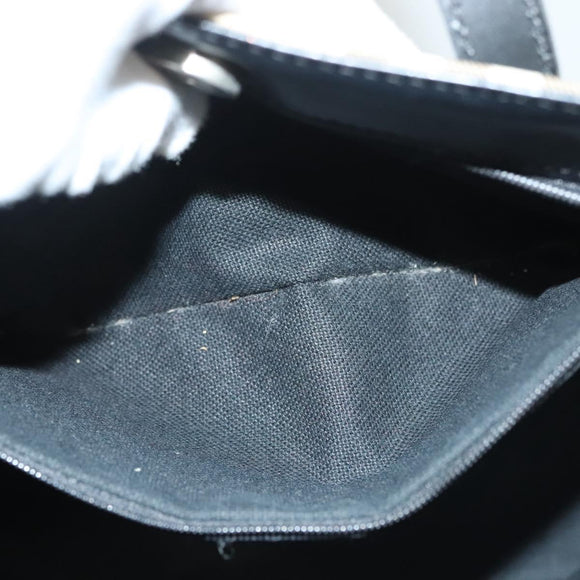 BURBERRY Nova Check Hand Bag PVC Beige Auth BA3108