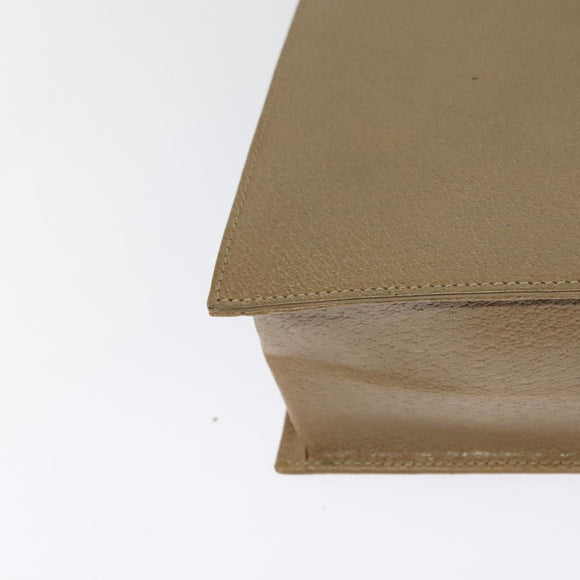 GUCCI Shoulder Bag Leather Beige 001 3299 Auth BA3111