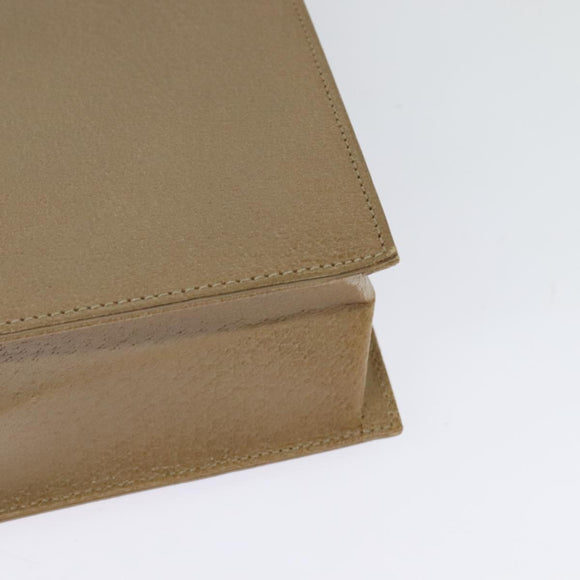 GUCCI Shoulder Bag Leather Beige 001 3299 Auth BA3111