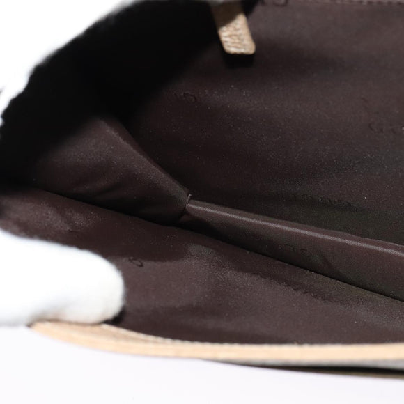 GUCCI Shoulder Bag Leather Beige 001 3299 Auth BA3111