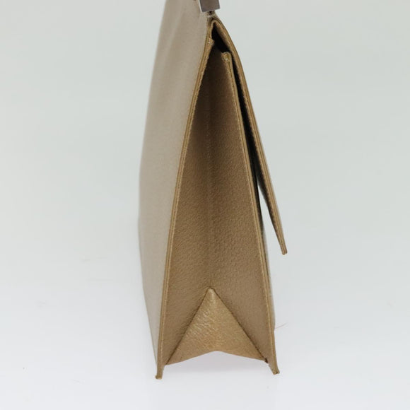 GUCCI Shoulder Bag Leather Beige 001 3299 Auth BA3111